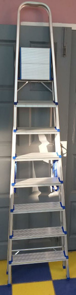 LADDER ALUMINIUM 8 STEP HELPING TOOLS NSC-696