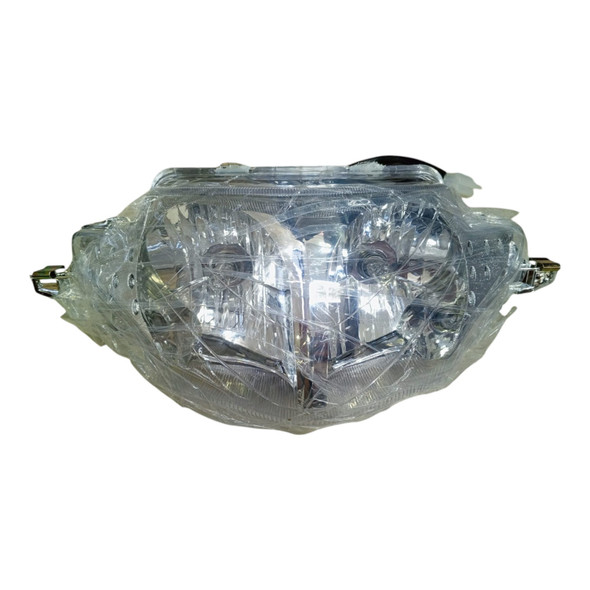 M/CYCLE HEADLIGHT DOUBLE SILVER 110CC CD110 FOR KAMAX ASIAN LEOPARD-1