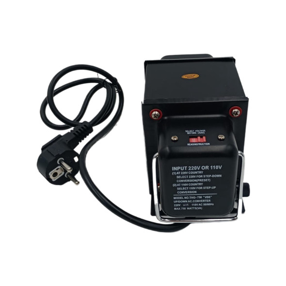 TRANSFORMER TC-750W SEVEN STAR THG-750U/D CE BLACK WITH MFV13 ADAPTER TRANSFORMER TC-750W SEVEN STAR THG-750U/D CE BLACK WITH MFV13 ADAPTER