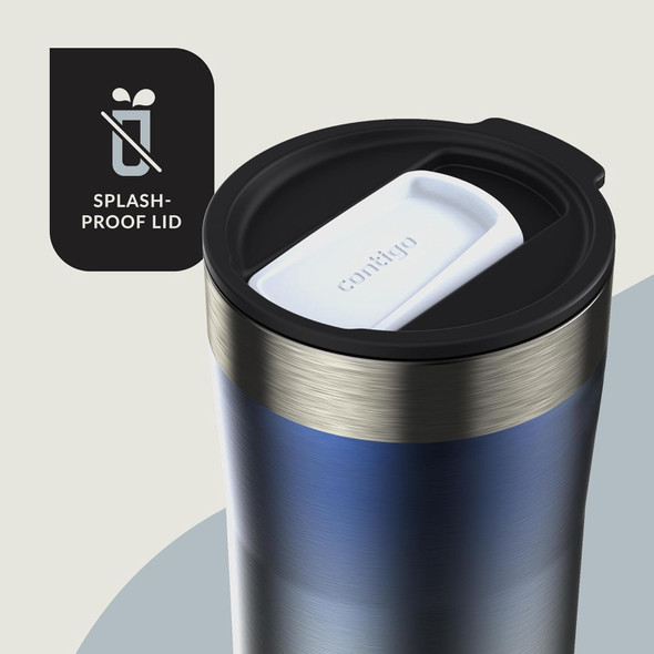 Travel Mug Contigo Streeterville Ombre Stainless Steel Vacuum-Insulated Tumbler / Red Gold