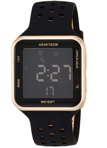 Watch Armitron Sport Unisex Digital Chronograph Silicone Strap