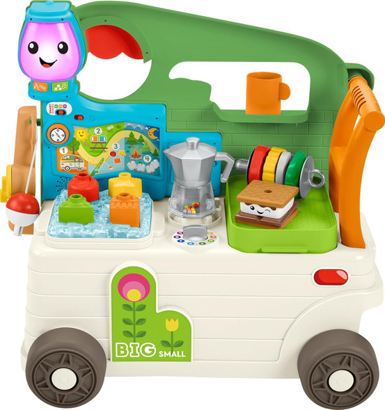 Toy Fisher-Price Camper, Walker, Activity center Laugh & Learn 3-in-1 On-the-Go  Musical Push-Along Toy Fisher-Price Camper, Walker, Activity center Laugh & Learn 3-in-1 On-the-Go  Musical Push-Along