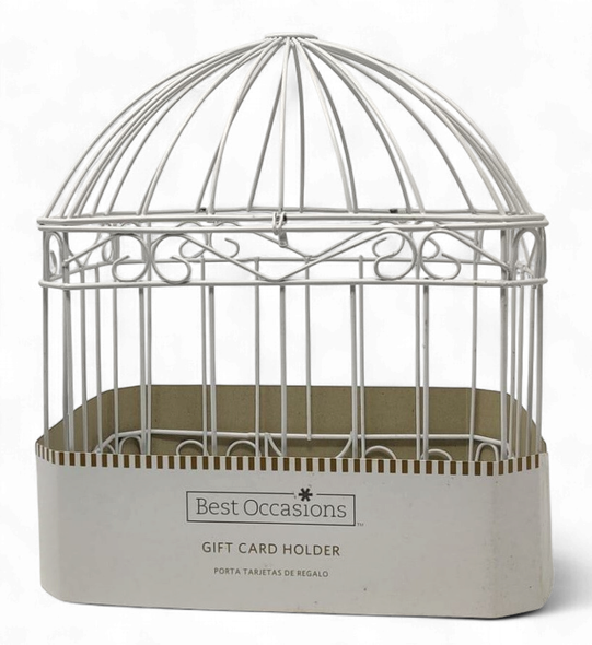 PARTY BEST OCCASIONS GIFT CARD HOLDER WHITE 120-037