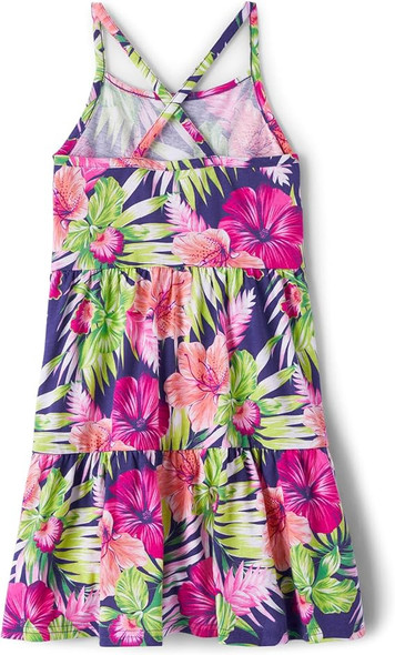 Kids Dress Children's Place Stripe / Pink Print / Green Floral
