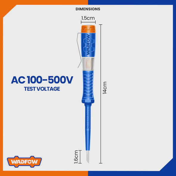 TESTER SCREWDRIVER FLAT WADFOW WTP2903 140MM