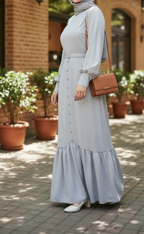 Dress Casual  w/belt Grey / Black