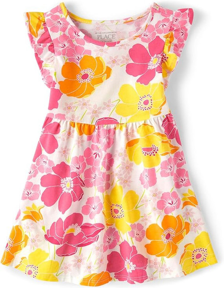 Kids Dress Children's Place Floral / Lilac