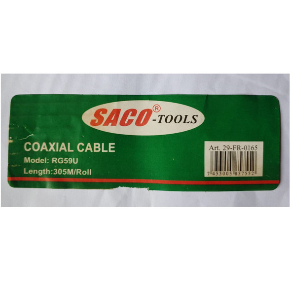 ANTENNA CABLE YD SACO RG59U #29-FR-0165