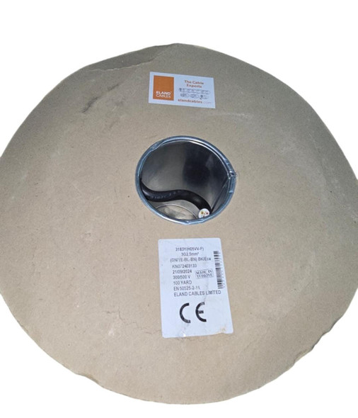 CABLE 2.5MM 3C ROUND FLEX ELAND/VK/SENA ROLL