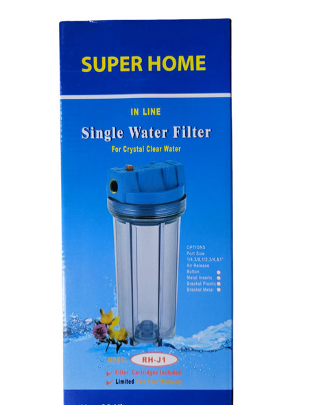 WATER FILTER HOUSING SINGLE SO PURE/SUPER HOME RH-J1 WATER FILTER HOUSING SINGLE SO PURE/SUPER HOME RH-J1