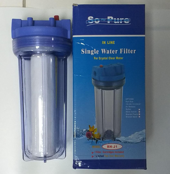 WATER FILTER HOUSING SINGLE SO PURE/SUPER HOME RH-J1