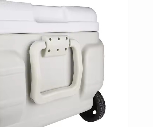 COOLER BOX ICE CHEST WHITE 170L WITH WHEELS