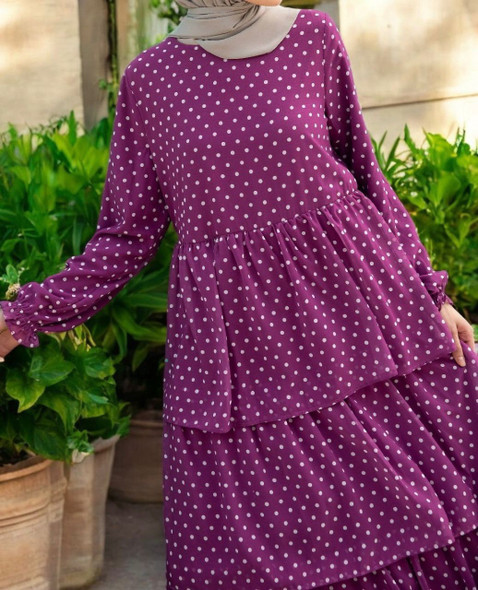 Dress Lined Floral Tier Dress Lined Floral Tier