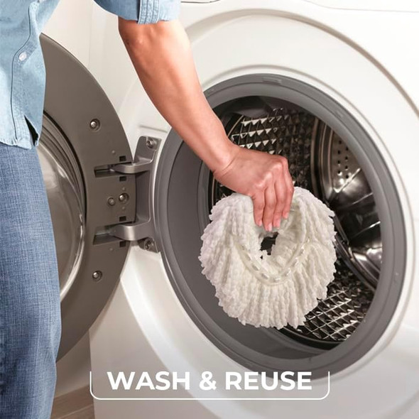 Mop O-Cedar EasyWring Microfiber Spin Mop & Bucket