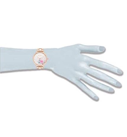 Watch Nine West Women's Crystal Accented Bracelet