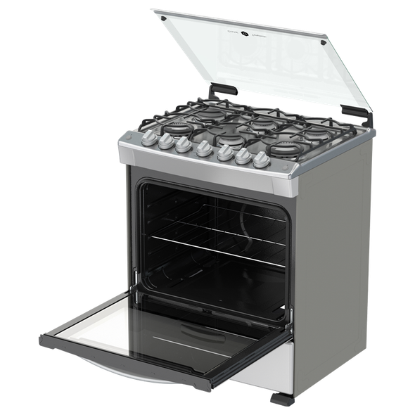STOVE 6 BURNER ACROS LAF7701D 30" SILVER 1Y