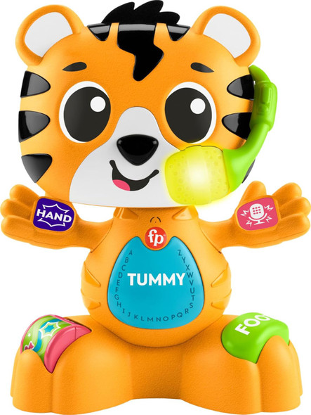 Toy Fisher-Price Link Squad Bop & Groove Tiger with Music & Lights