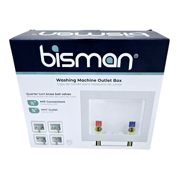 WASHING MACHINE OUTLET BOX BISMAN BMLB010