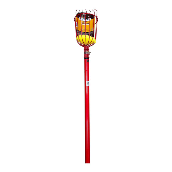 FRUIT PICKER COMPLETE WITH 3 METER EXTENTION HANDLE BROWN USA #BRFPB004