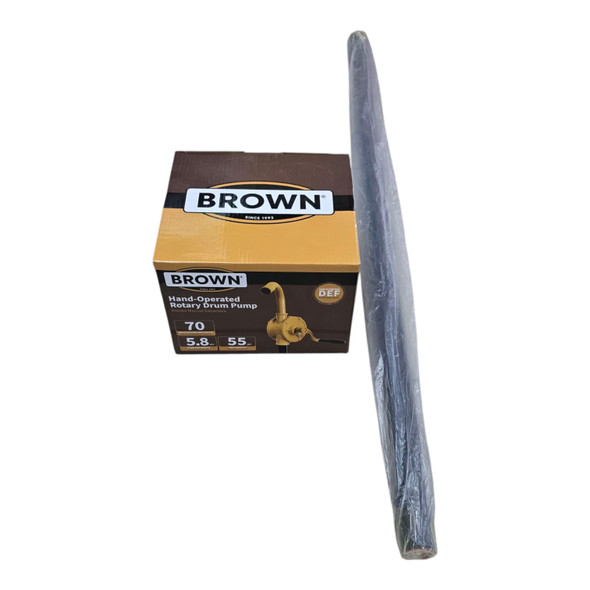 DRUM PUMP ROTARY BROWN USA ROP3000