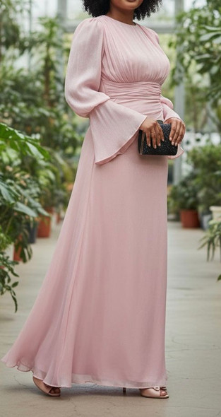 Dress Evening Occasion Blush / Mint