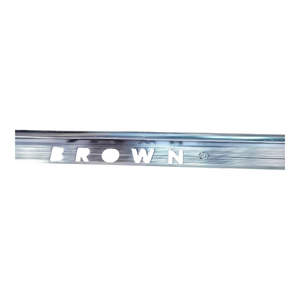 TILE TRIM METAL BROWN USA CHROME CURVE EDGE 9MM X 2.6M BRTTA09C