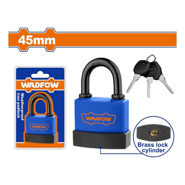 PADLOCK 45MM WEATHERPROOF WADFOW WPD9445