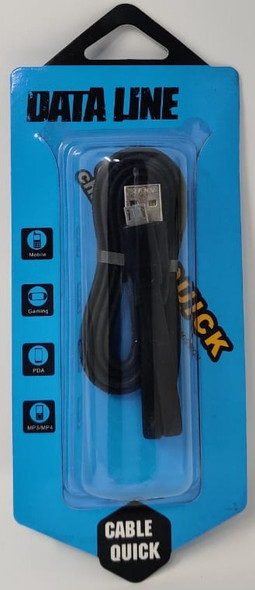 USB CABLE MICRO DATA LINE RUBBER QUICK SUPER SPEED