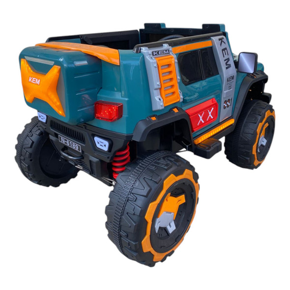 TOY CAR RIDE ON GP-3184 N-6189-LARGE KEM GREEN TOY CAR RIDE ON GP-3184 N-6189-LARGE KEM GREEN