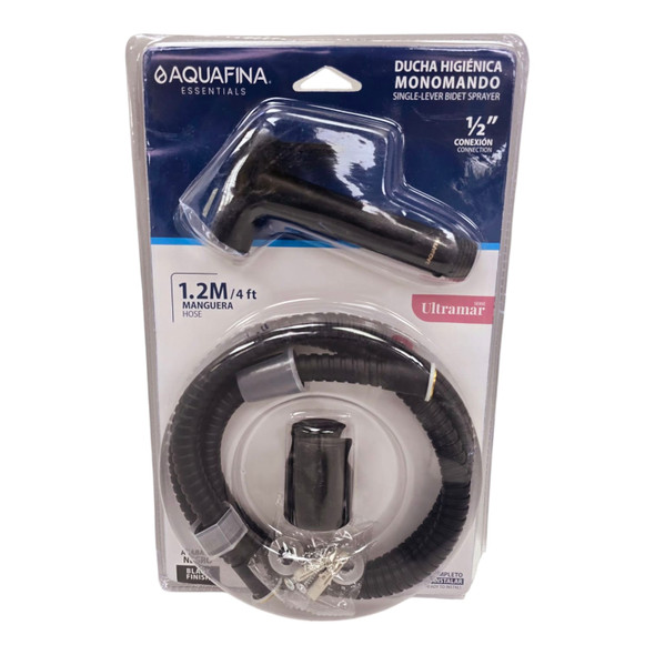 BIDET SPRAYER WITH HOSE BLACK 1.2M AQUAFINA A-SR173-BK BIDET SPRAYER WITH HOSE BLACK 1.2M AQUAFINA A-SR173-BK
