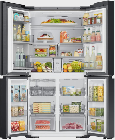 REFRIGERATOR SAMSUNG RF23DB9900QD BESPOKE 23CF 4-DOOR WITH DISPLAY AI FAMILY HUB