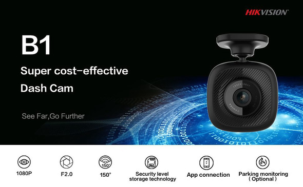 CAR DVR DASHCAM AE-DC2015-B1 HIKVISION