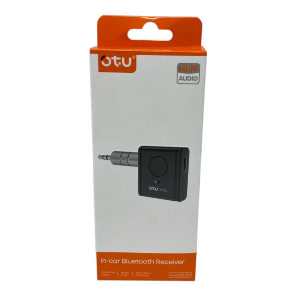 ADAPTER 3.5MM BLUETOOTH RECEIVER OTU CS-01 ADAPTER 3.5MM BLUETOOTH RECEIVER OTU CS-01