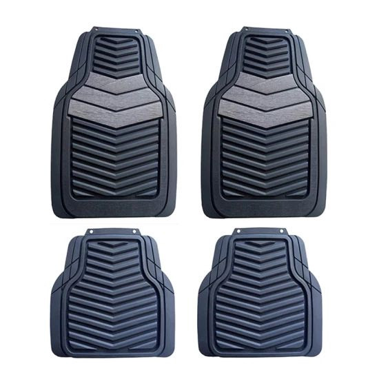 CAR MAT UNIVERSAL MAJIC 151 AVENGER 4PCS RUBBER BLACK 4-SEATERS +