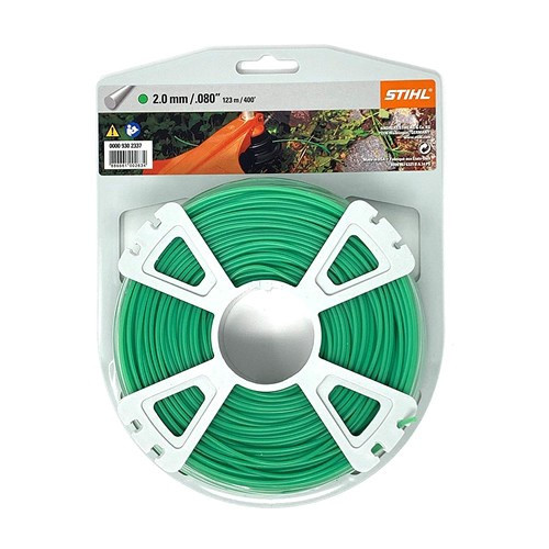 STIHL CORD GREEN 2.0MM 129YDS 119M SOLD PER ROLL