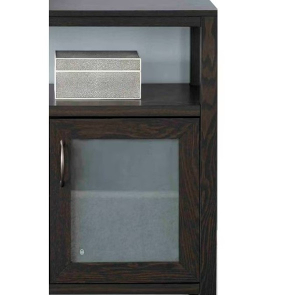 TABLE ACCENT CABINET HOMETRENDS HS201806-15 DARK OAK