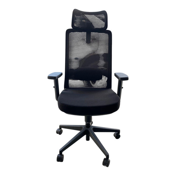CHAIR OFFICE A803 COMFORT CREST MESH BACK WITH HEAD REST
