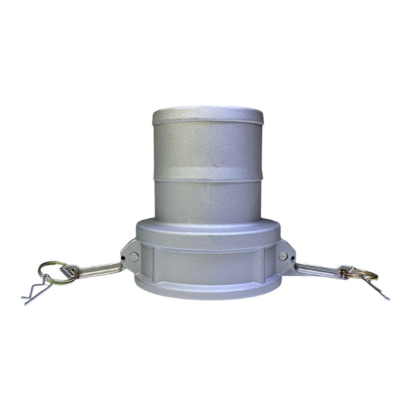 HOSE 4" CAMLOCK COUPLER QUICK RELEASE SHANK CL-C400A ALUMINIUM