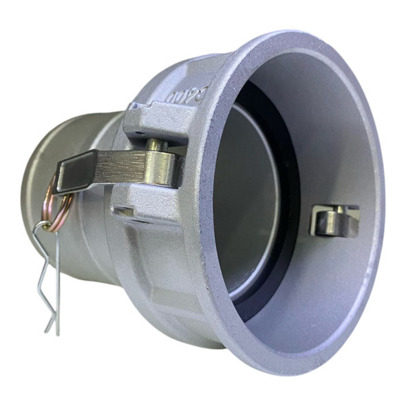 HOSE 4" CAMLOCK COUPLER QUICK RELEASE SHANK CL-C400A ALUMINIUM