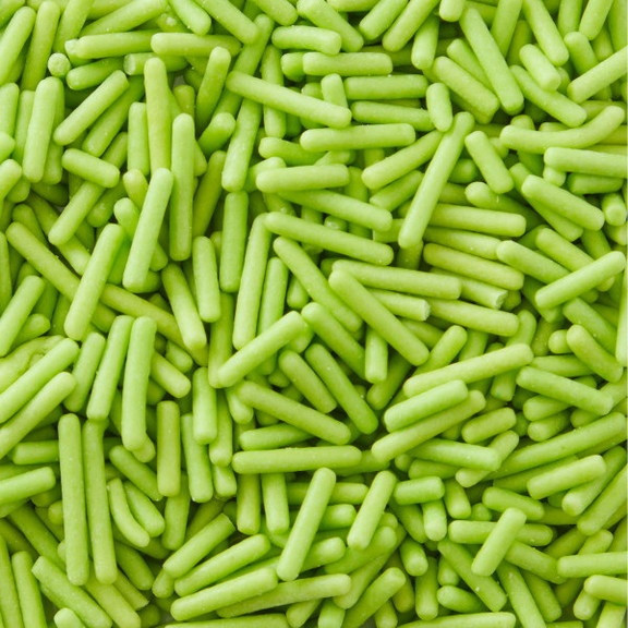 BAKING WILTON SPRINKLES JIMMIES GREEN 1.5oz 42.5G  710-9965