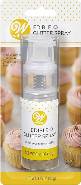 BAKING WILTON EDIBLE GLITTER SPRAY ROSE GOLD 0.35oz 10g 703-0-0009