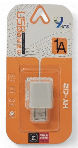 CHARGER USB ADAPTOR HEYU HY-C12 1A