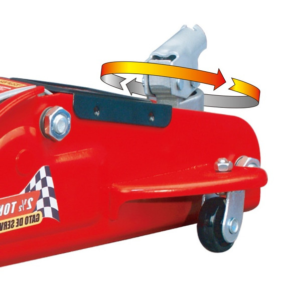 JACK HYDRAULIC 2.5 TON TORIN BIG RED JACKS T825010R TROLLEY (FLOOR)