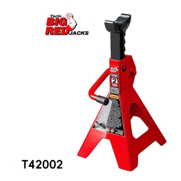 JACK STAND 2 TON TORIN BIG RED JACKS T42002