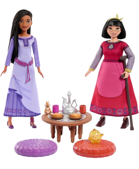 Toy Mattel Disney Wish Toys, Best Friends Tea Time Playset