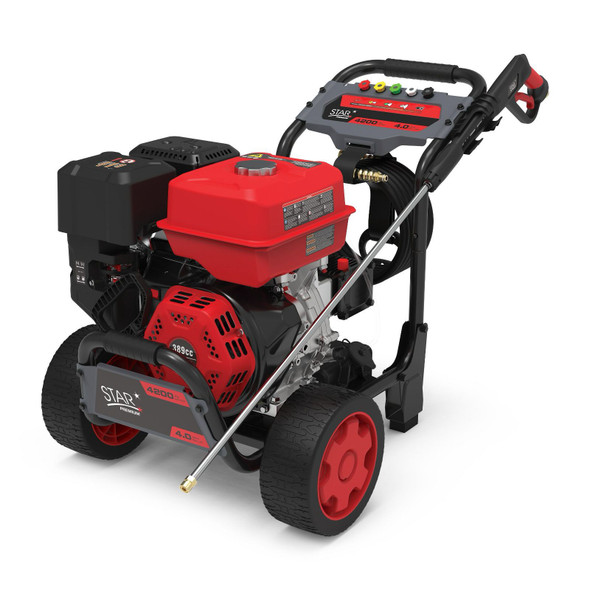 PRESSURE WASHER STAR 4200PSI STP4200 PREMIUM RED