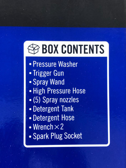 PRESSURE WASHER STAR 3100PSI SKRT-PW3200 PREMIUM BLUE