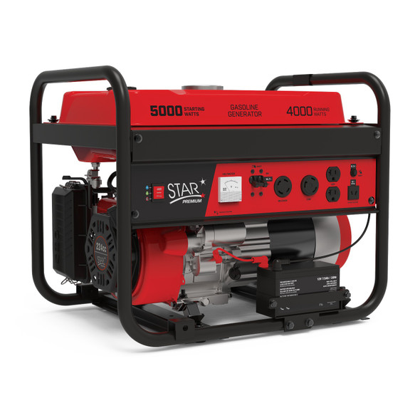 GENERATOR STAR 4000W STP4000EI PREMIUM RED ELECTRIC