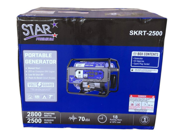 GENERATOR STAR 2500W SKRT2500 PREMIUM BLUE PULL