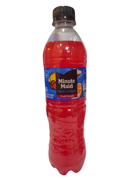 MINUTE MAID BEVERAGE FRUIT COOLER FRUIT PUNCH 500ml 17.0 fl oz
